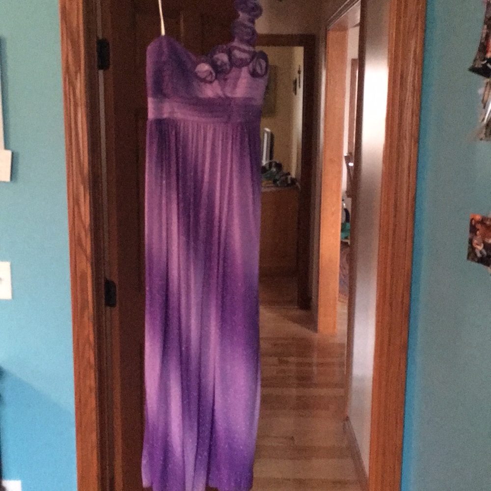 Purple dress